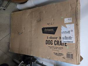 lot 55 image: DogPet Cratecage Dimension 30L x 19W x 21H (NEW)