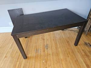 lot 60 image: Charcoal Grey Ikea KitchenetWorktable