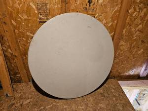 lot 207 image: Rugged Round Folding Table