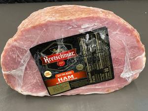 lot 10 image: J - Kretschmar Off the Bone Ham with Natural Juices Approx 4LBs