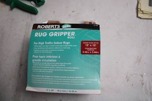 lot 8 image: Roberts Home Rug Gripper Roll for Indoor Rugs