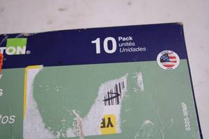 lot 14 image: 10-Pack Leviton 15A White Decora Outlet Inserts