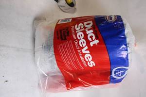 lot 46 image: Premium Duct Sleeves 6 Diameter, 5 Length for Duct Insulation