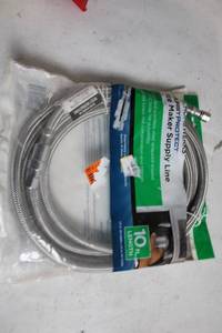 lot 76 image: Homewerks Burst Protect Ice Maker Supply Line 10ft