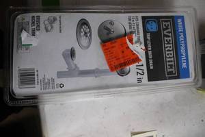 lot 85 image: Everbilt Trip Lever Bath Drain Kit with Brushed Nickel Trim