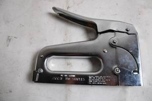 lot 94 image: Arrow T50 Chrome Staple Gun with Sure-Grip Handle