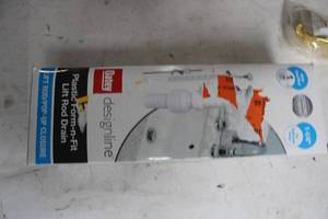 lot 95 image: Oatey Designline Plastic Form-Fit Lift Rod Drain Kit