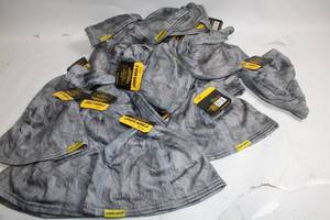 lot 122 image: Lot of 25 Firm Grip Gray Beanie Caps