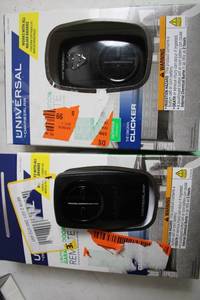 lot 80 image: 2-Pack Chamberlain Universal Garage Door Remote