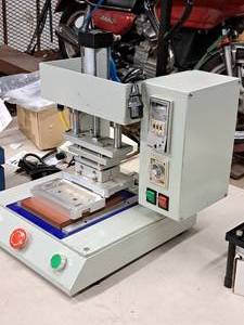 lot 460 image: Olmron Hot Press Frame Machine E5FM