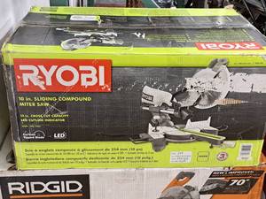 Ryobi 10" Sliding Compound Miter Saw (New !)