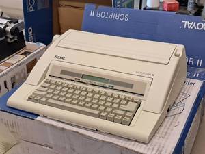 lot 518 image: Royal Scriptor II Portable Electronic Typewriter with Display (New)