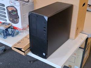 lot 499 image: HP Z2 Workstation  Intel Core i7 (New) with Keyboard, Mouse and Power Cord