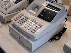 lot 494 image: Sharp Electronic Cash Register