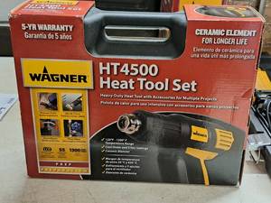 lot 535 image: Wagner Heat Tool Set HT4500 (New)
