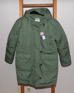 lot 17 image: Universal Thread Womens Small Long Parka Jacket - Olive Green, New With Tags