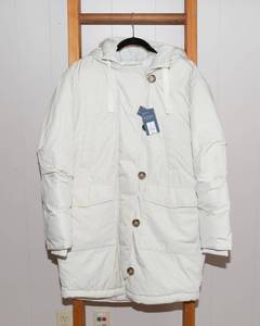 lot 19 image: Universal Thread Womens Medium Long Parka Jacket - Cream, New With Tags