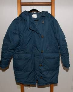 lot 47 image: Universal Thread Womens Large Long Parka Jacket - Navy, New Without Tags