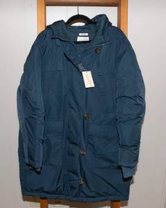lot 63 image: Universal Thread Womens XL Long Parka Jacket - Navy, New With Tags