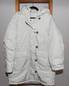 lot 94 image: Universal Thread Womens XXL Long Parka Jacket - Cream, New With Tags
