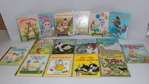 lot 12 image: 16 Vintage A Little Golden Book Collection