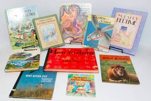 lot 43 image: Lot of 10 Vintage Childrens Books  Classic Stories & Nostalgic Charm