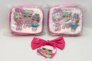 lot 50 image: Two LOL Surprise Lunchboxes and Bow - New with Tags