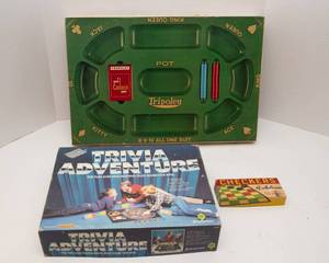 lot 52 image: Three Vintage Board Games