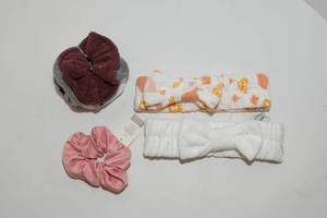 lot 65 image: Microfiber Headbands and Scrunchies