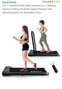 lot 11 image: Under desk treadmill