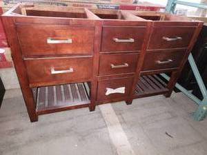 lot 54 image: 60x22 vanity cabinet