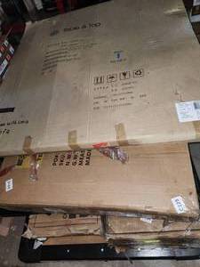 lot 85 image: Misc. furniture pallet table tops headboards
