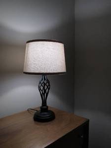lot 37 image: Table Lamp  Touch lamp