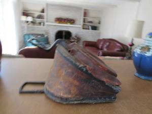 lot 90 image: Antique Fireplace Bellows