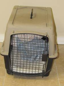 lot 98 image: Dog Kennel Crate