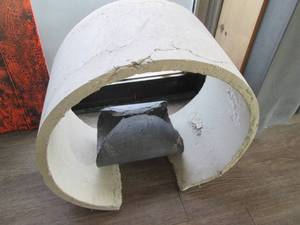 lot 5 image: Circular culvert style fire pit enc...
