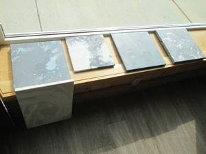 lot 14 image: Variety of Color splashed Concrete st...