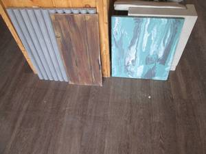 lot 30 image: Quartet of various Concrete decor sty...