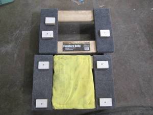 lot 42 image: 4pc 12inx18in furniture moving doll...