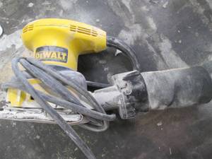 lot 97 image: Dewalt 14 sheet palm sander...