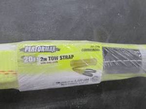 lot 131 image: 20ft 2in tow strap...