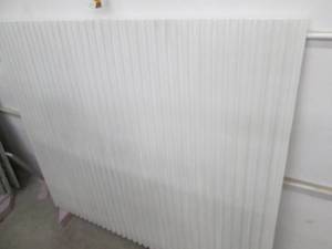lot 136 image: Squared Fluted TanGrey Concrete panel, 47 x 55x 34 thick