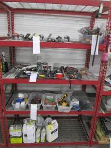 lot 149 image: Heavy duty metal tear drop 5-tier s...