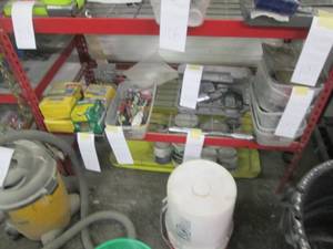 lot 151 image: Heavy duty metal tear drop 5-tier s...