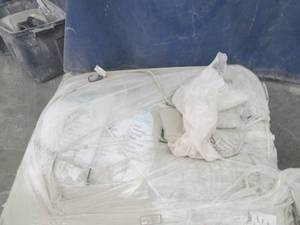 lot 158 image: Pallet of assorted marble crafting ...