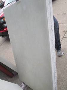 lot 169 image: Two TanGrey Concrete Slabs 47x55 x 4 thick (matches Lot 168 and 170)