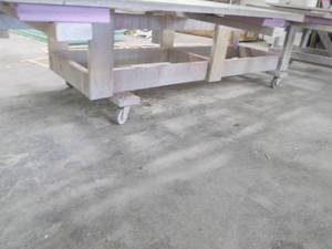 lot 171 image: Heavy duty hardwood rolling shop su...