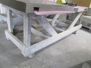 lot 174 image: Heavy duty hardwood rolling shop su...