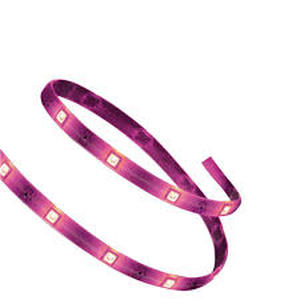 lot 13 image: Lot of EcoSmart 32.8 ft. RGB Color Changing Dimmable LED Strip Light with Remote Control  Customer Returns See Pictures