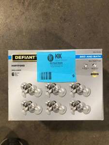 lot 9 image: Lot of Assorted Door Handles Various Models and Conditions Customer Returns See Pictures